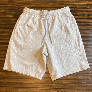 DSG Mens Light Grey Sweat Shorts